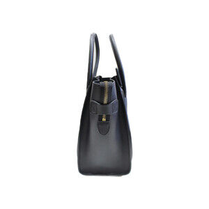 Celine Shopper Black Leather Classic Handbag Luggage